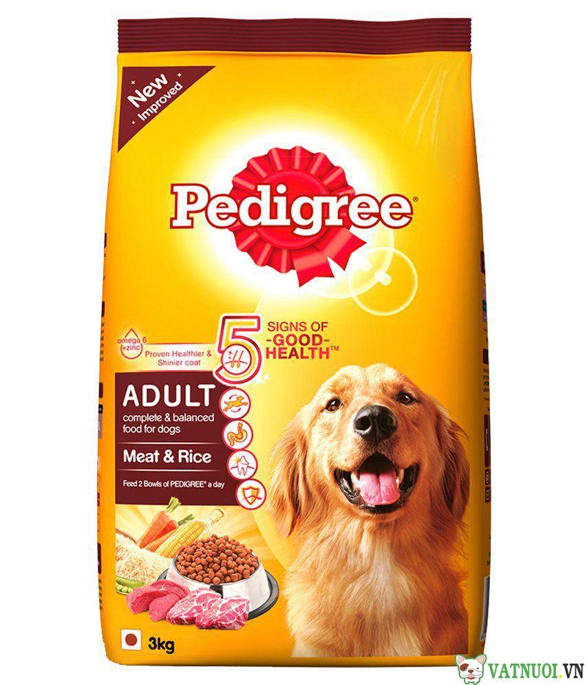 thức ăn pedigree cho chó trưởng thành