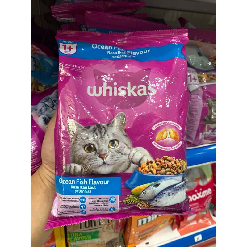 Thức ăn cho mèo Whiskas gói 400g, hạt Whiskas cho mèo trưởng[KM gói cá biển  50g] | Shopee Việt Nam