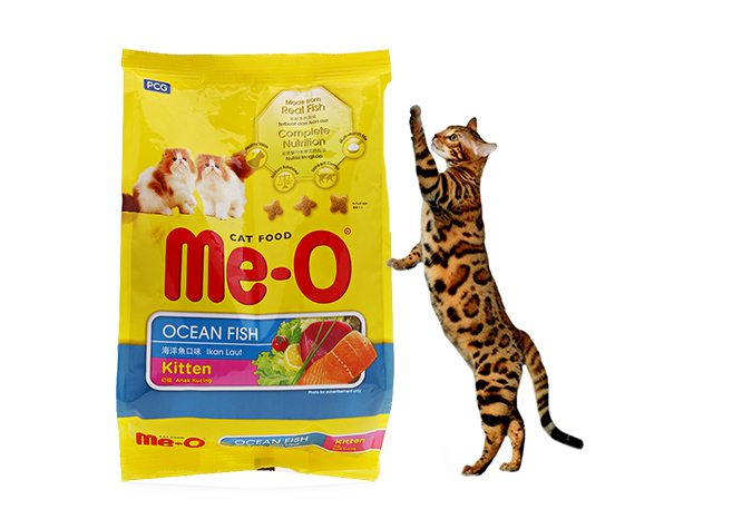 Thức ăn hạt Me O Kitten Ocean Fish - Vị cá biển (1,1kg) - LUCKY PET SHOP